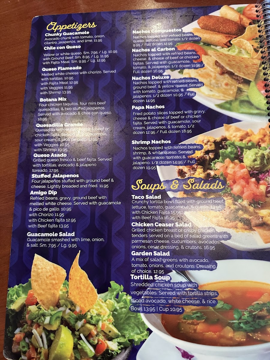 Menu El Bosque Tex-Mex Grill-2