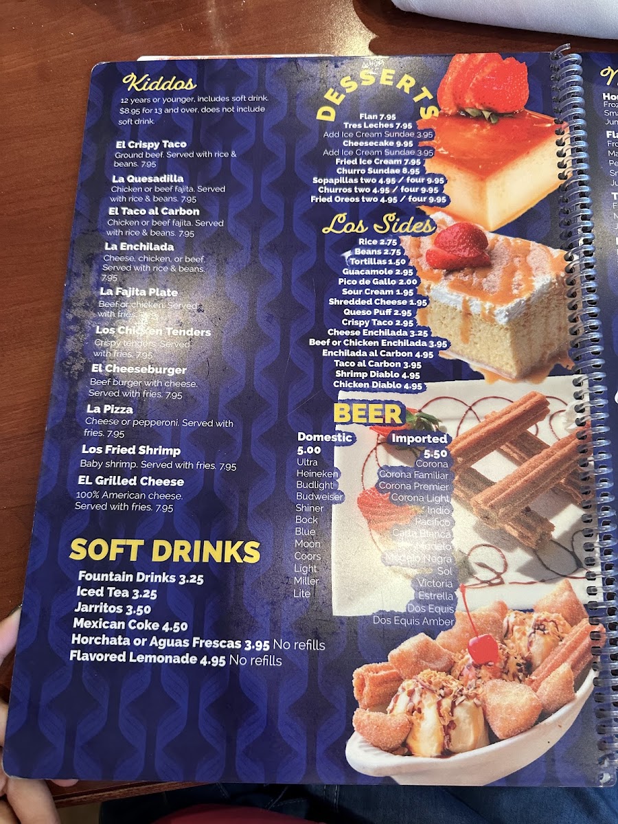 Menu El Bosque Tex-Mex Grill-8