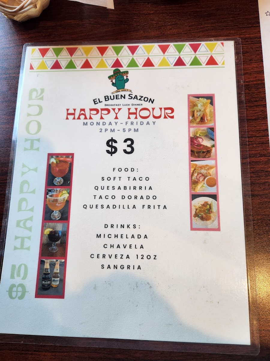 Menu El Buen Sazón-9