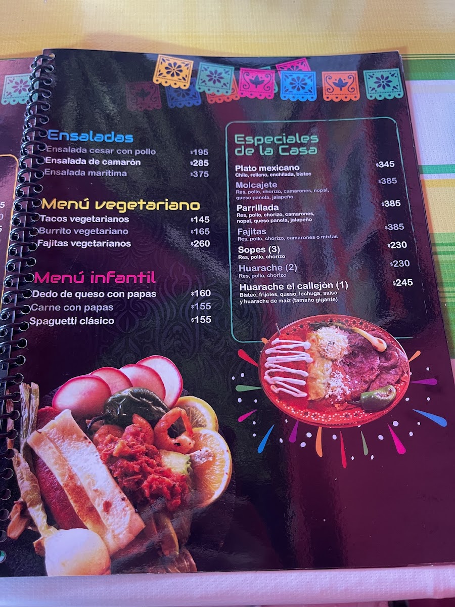 Menu El Callejon Mexicano-5