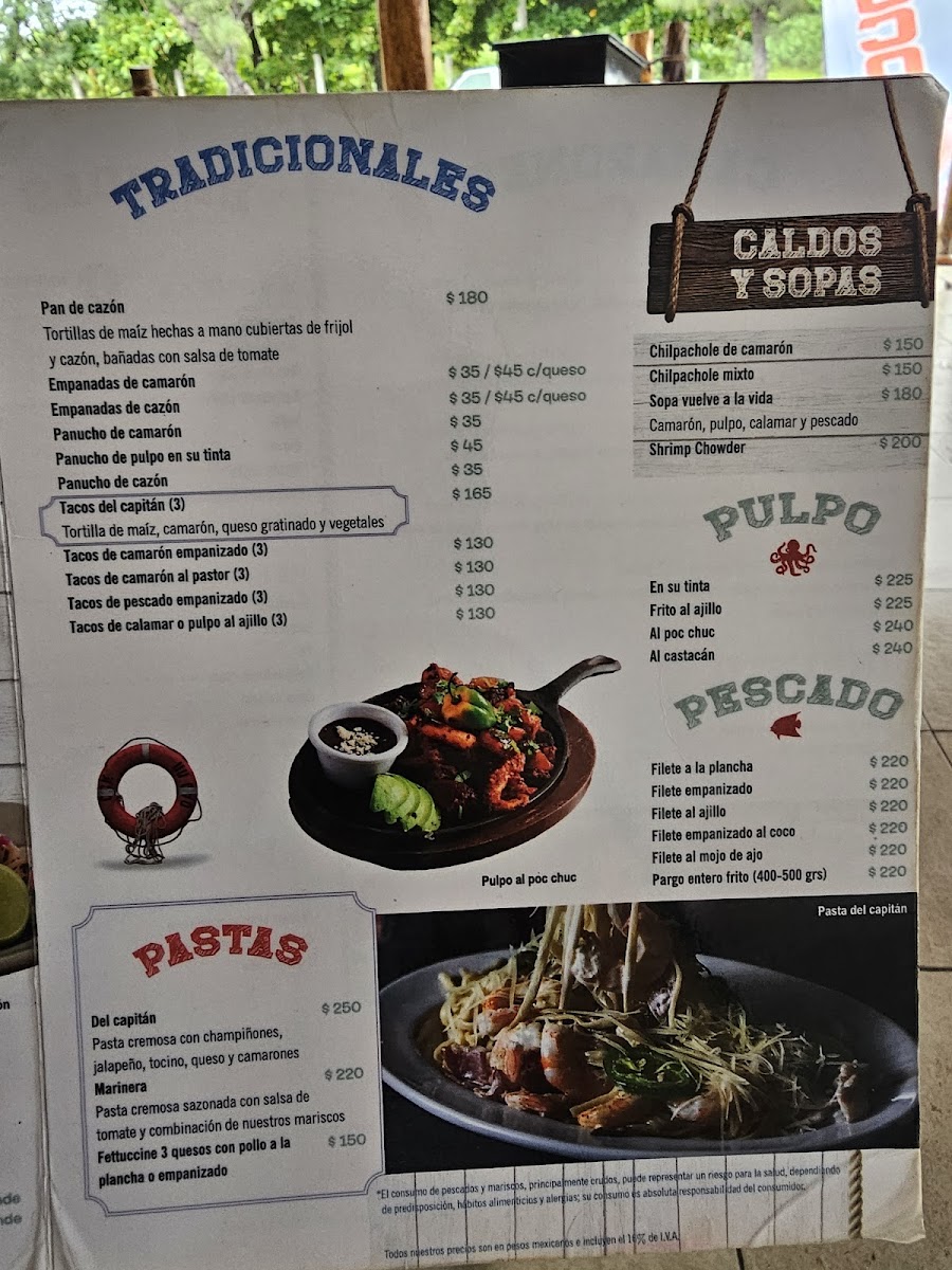 Menu El Camarón Cansado-10