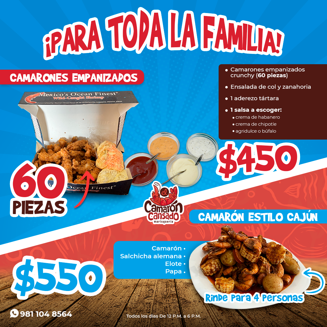 Menu El Camarón Cansado-4