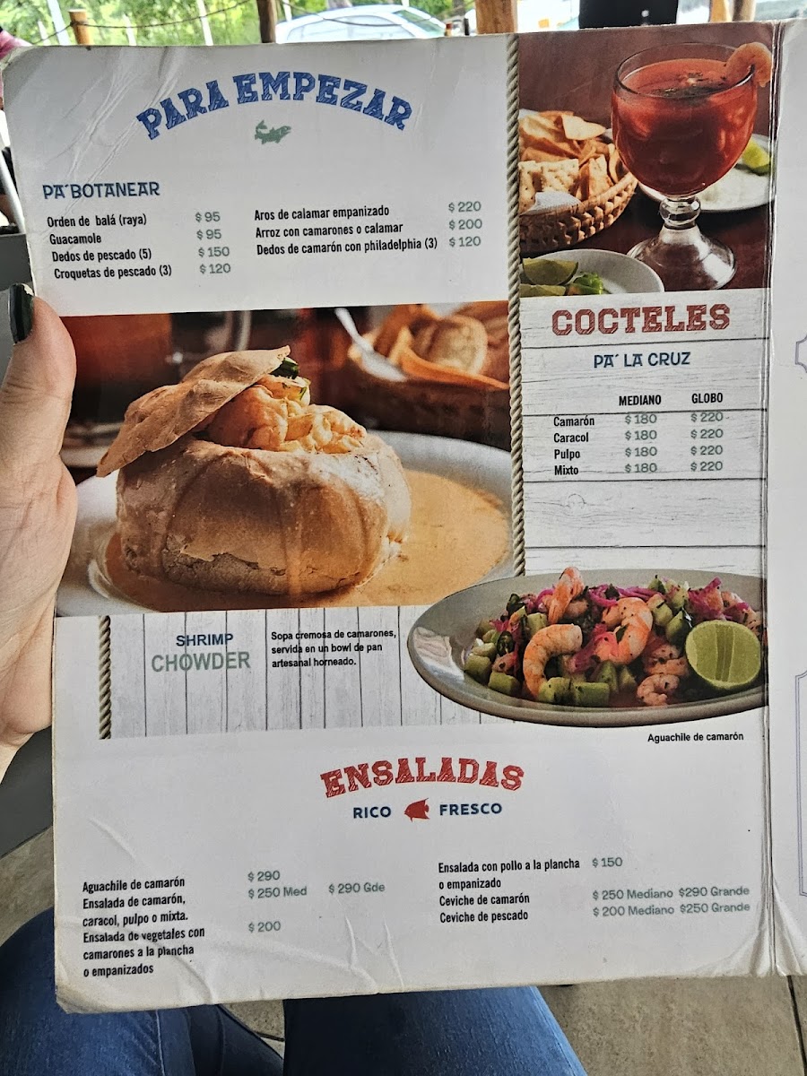 Menu El Camarón Cansado-7