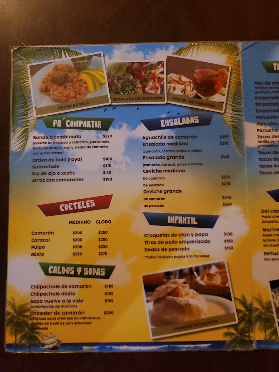 Menu El Camarón Cansado-8