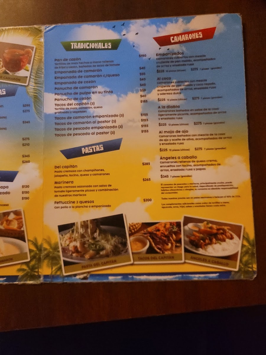 Menu El Camarón Cansado-9