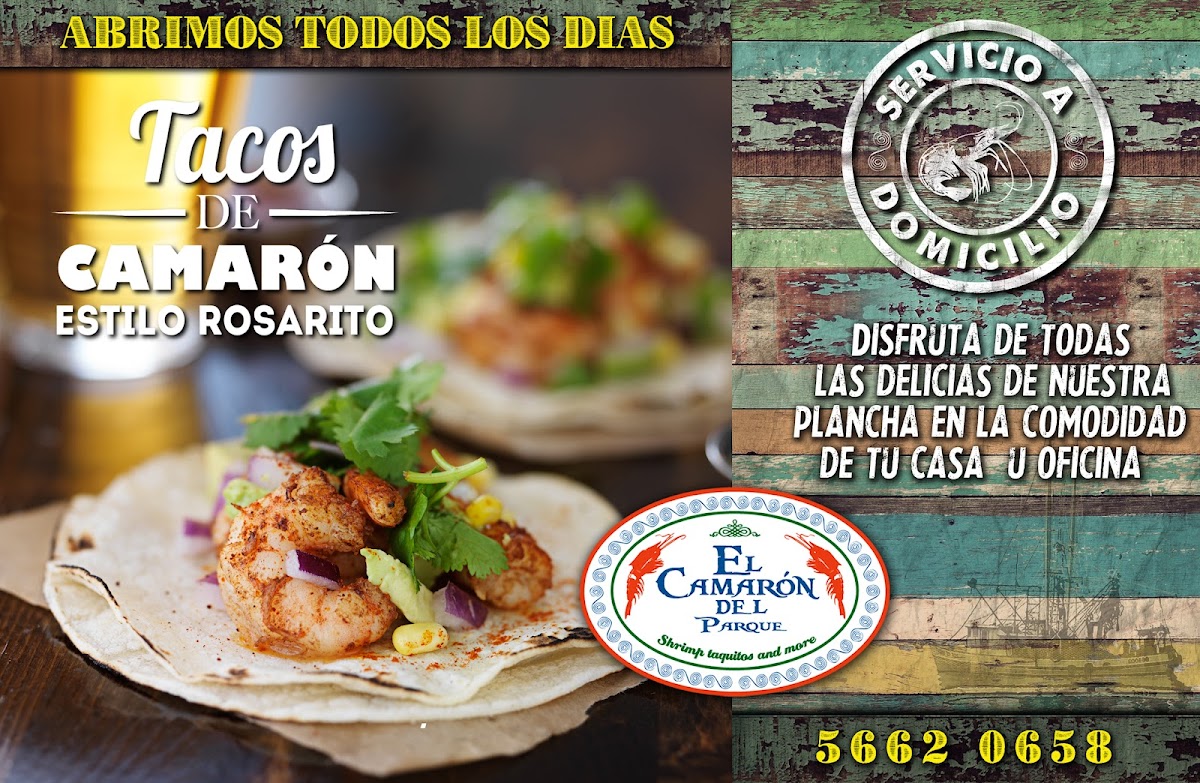 Menu El Camarón Del Parque-8