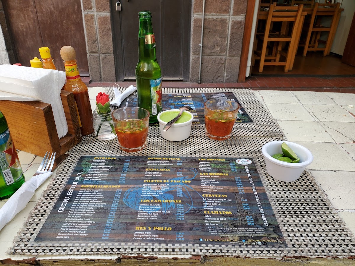 Menu El Camarón Del Parque-9