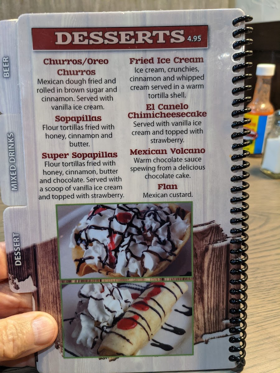 Menu El Canelo Mexican Restaurant-1
