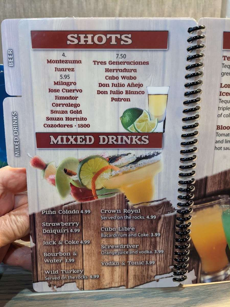 Menu El Canelo Mexican Restaurant-5