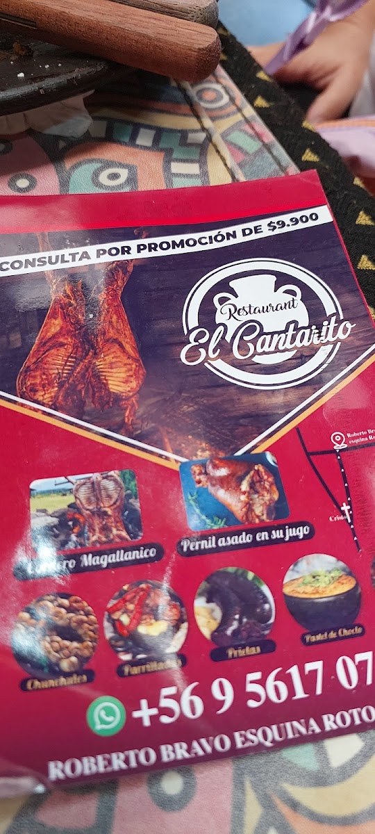 Menu El Cantarito De Pomaire-4