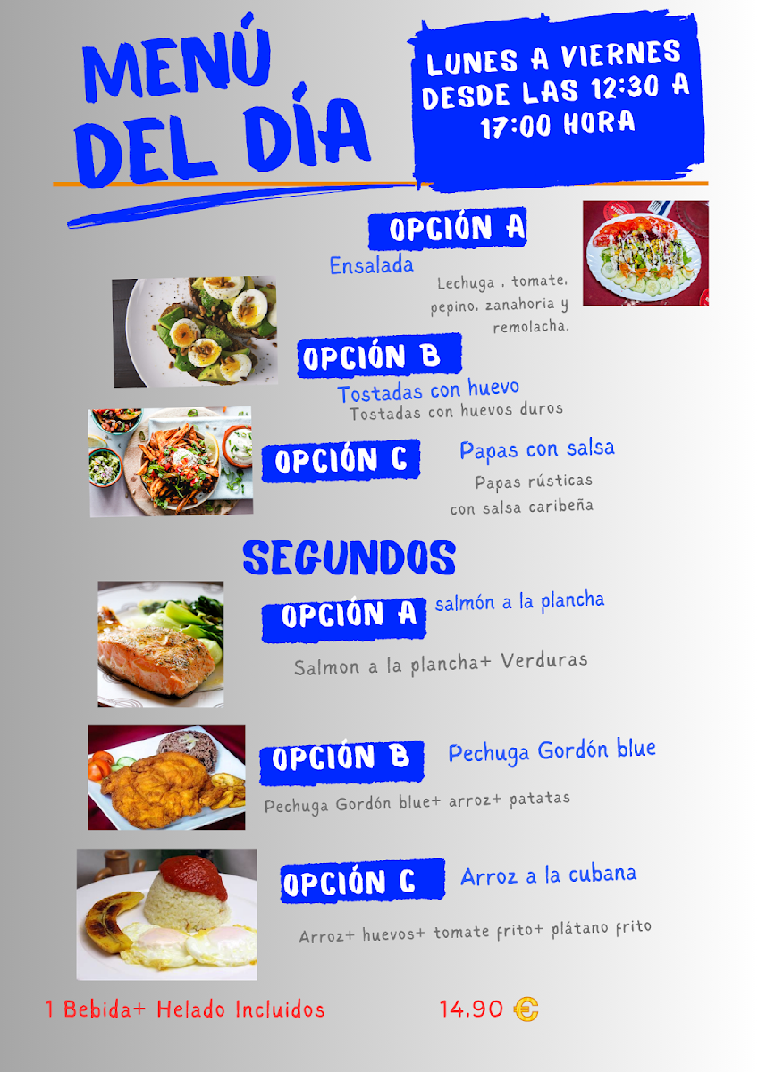 Menu El Caribe - Restaurante Cubano Blanes-4