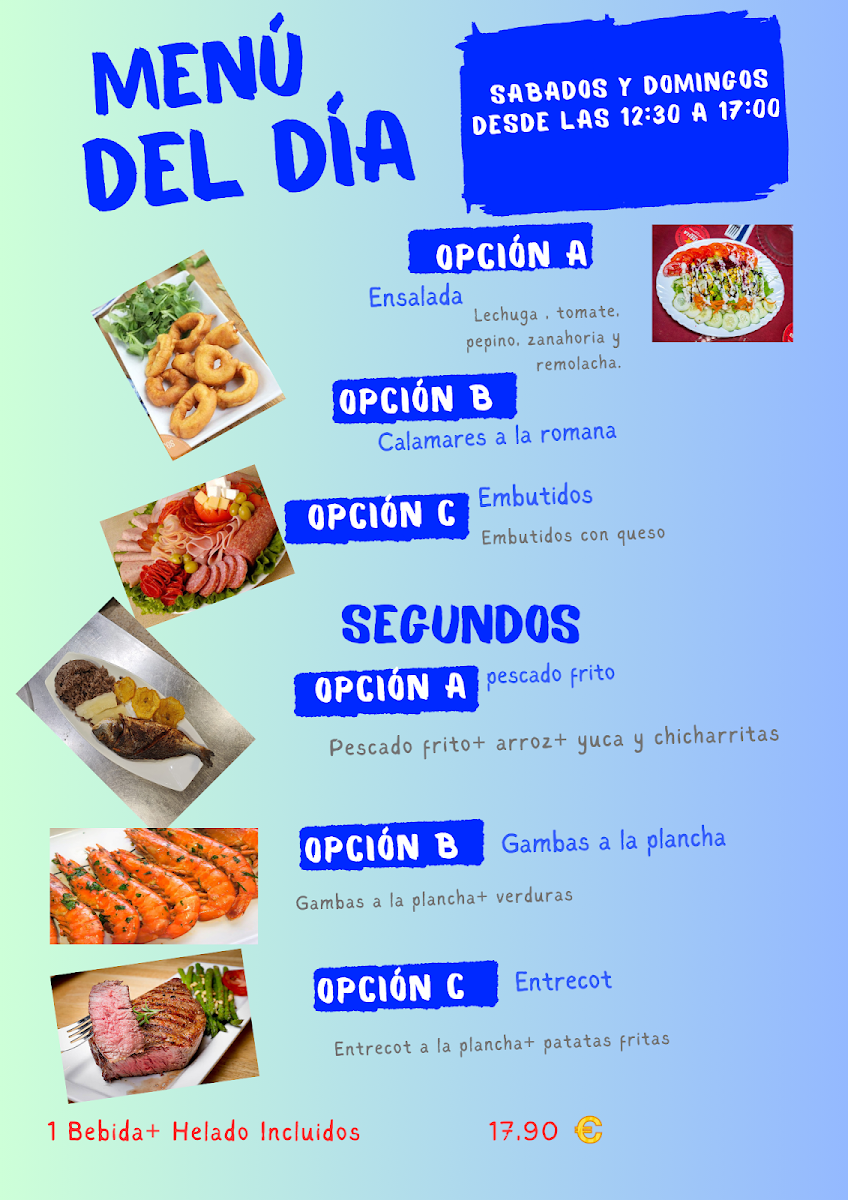 Menu El Caribe - Restaurante Cubano Blanes-5