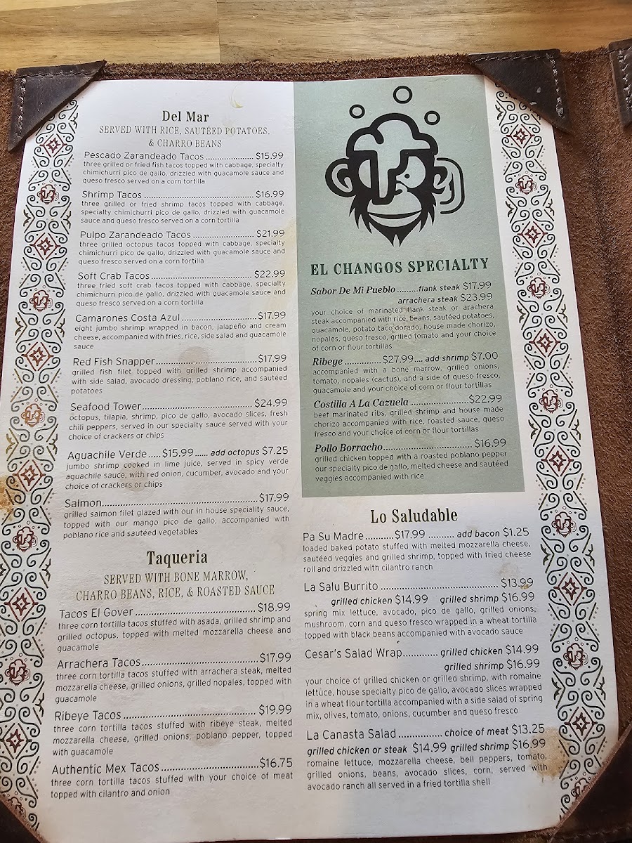 Menu El Chango Borracho-6