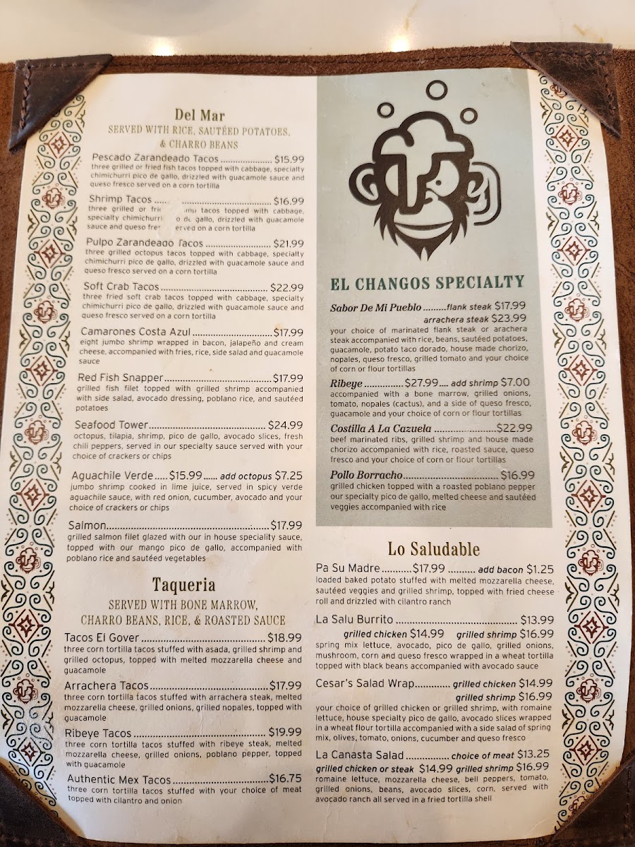 Menu El Chango Borracho-8