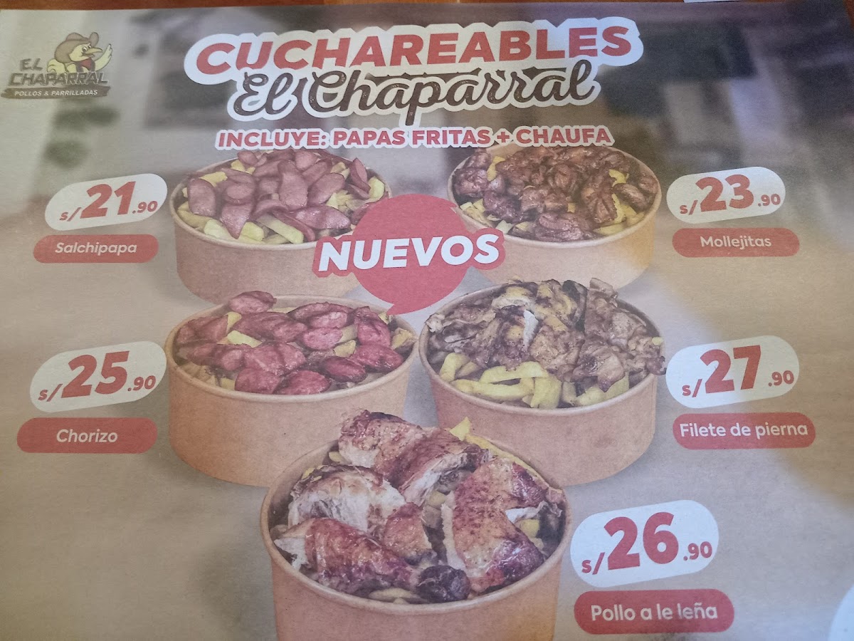Menu 'el Chaparral' Pollos A La Brasa-2