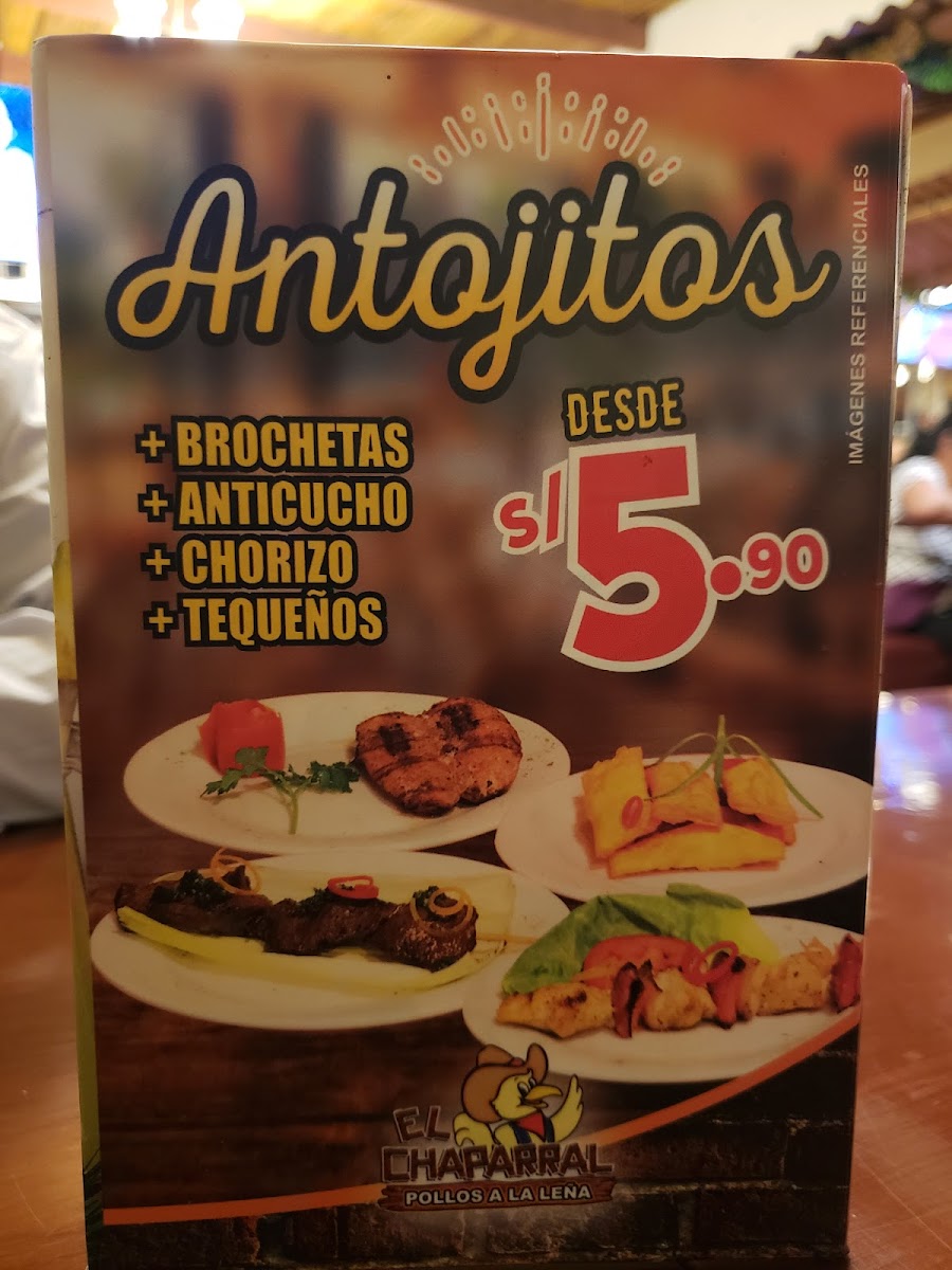Menu 'el Chaparral' Pollos A La Brasa-7