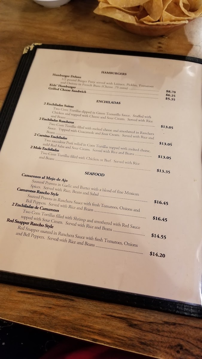 Menu El Chino Mexican Restaurant-9