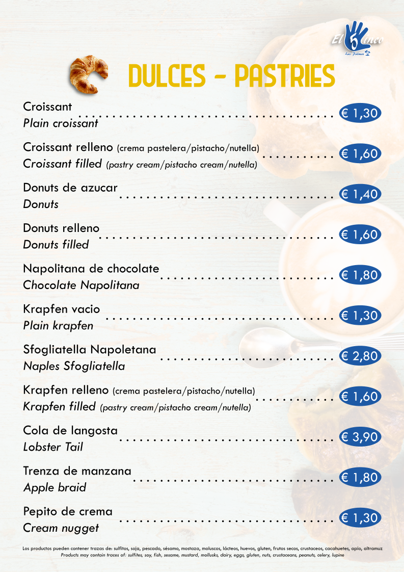 Menu El Cinco- Cafeteria Y Comida Casera-3