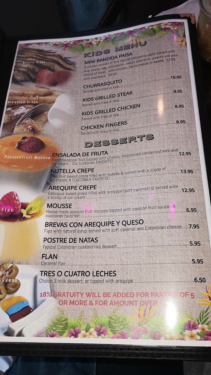Menu El Colombiano-8