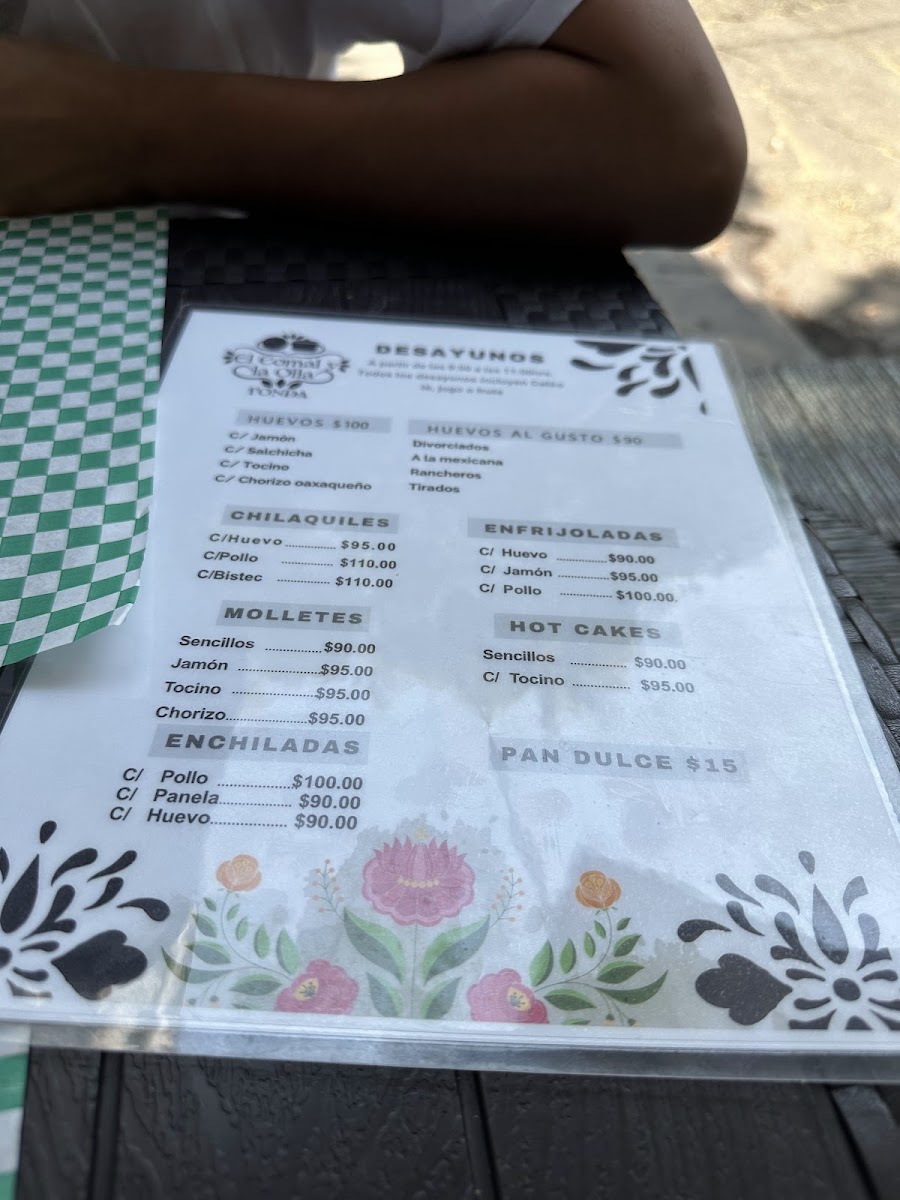 Menu El Comal Y La Olla-10
