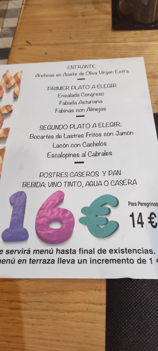 Menu El Congreso De Benjamín-4