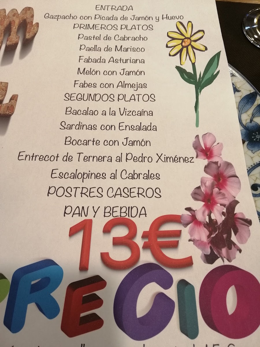 Menu El Congreso De Benjamín-9