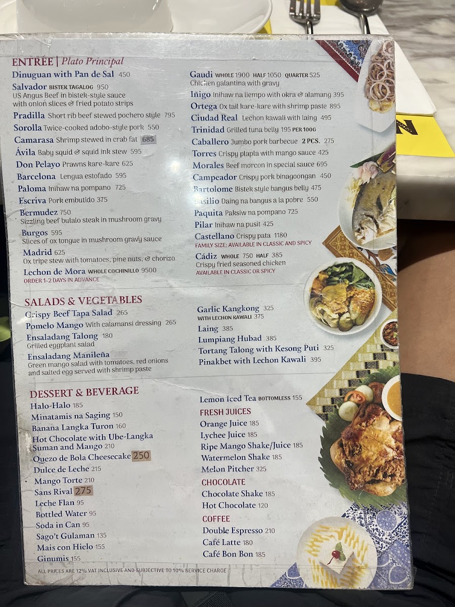 Menu El Corazon-2