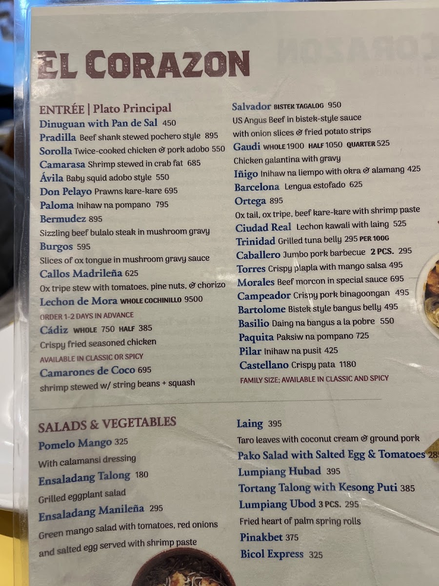 Menu El Corazon-7