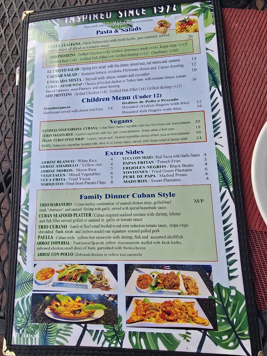 Menu El Cristo Restaurant-2