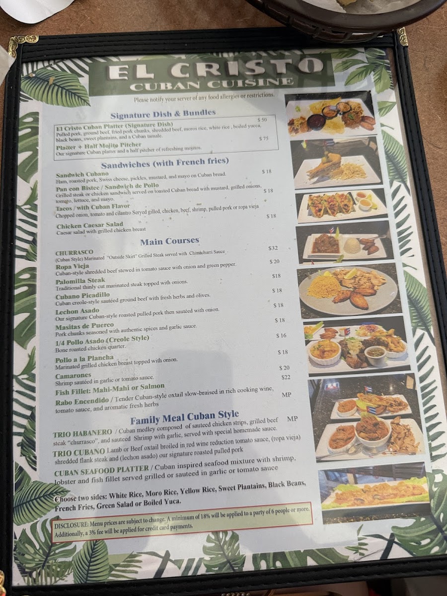 Menu El Cristo Restaurant-3