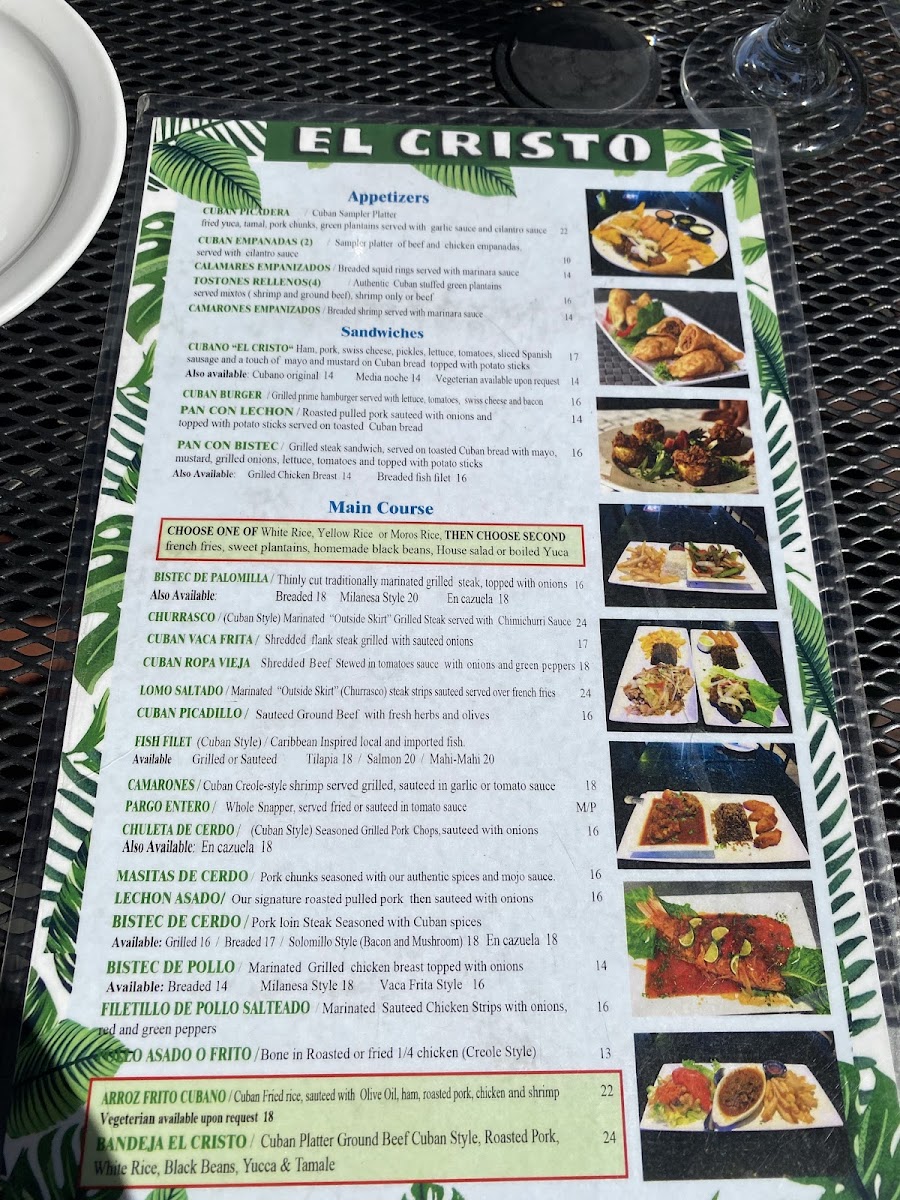 Menu El Cristo Restaurant-6