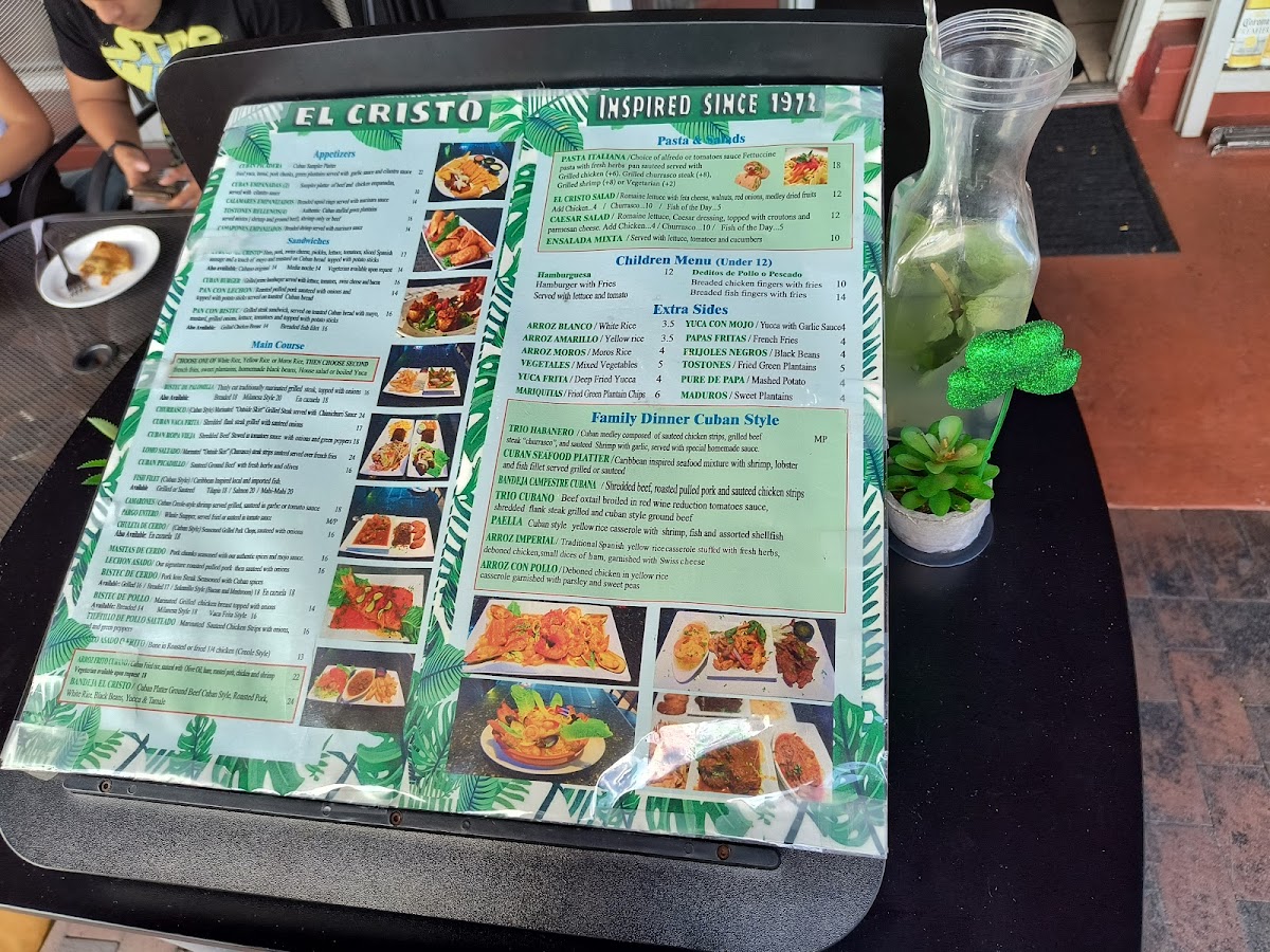 Menu El Cristo Restaurant-8