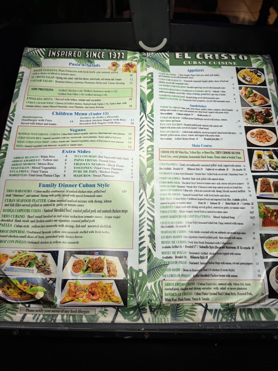 Menu El Cristo Restaurant-9