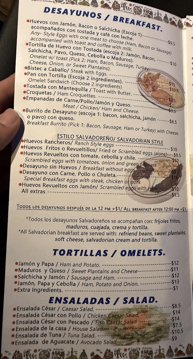 Menu El Cuscatleco Restaurant-10