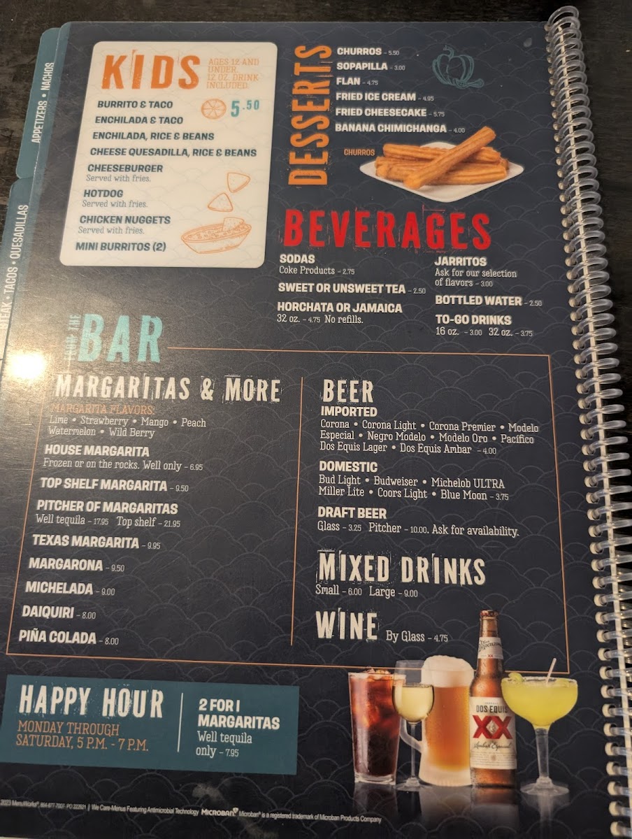 Menu El Dorado Mexican & Japanese Cuisine-3