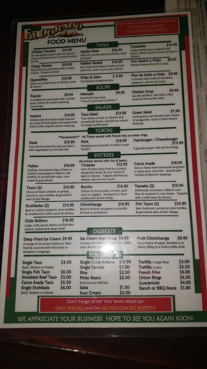 Menu El Dorado-8