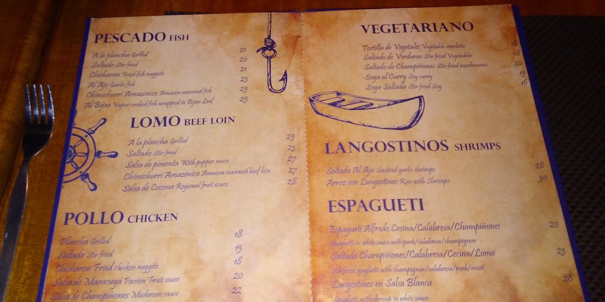 Menu El Faro Restaurant-5
