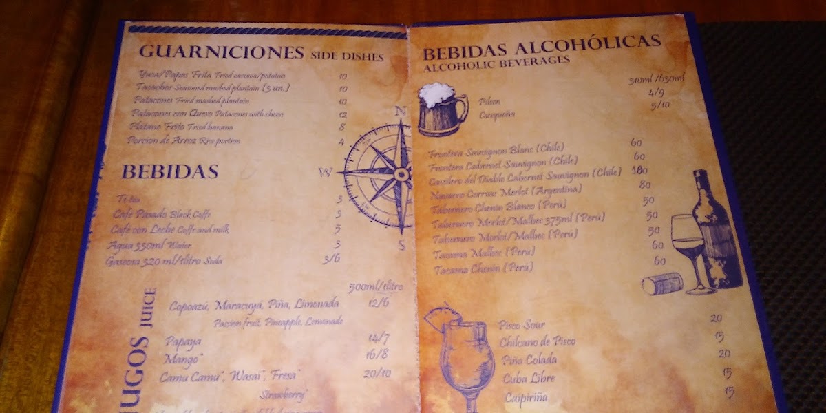 Menu El Faro Restaurant-6
