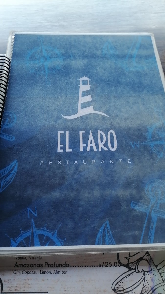 Menu El Faro Restaurant-7