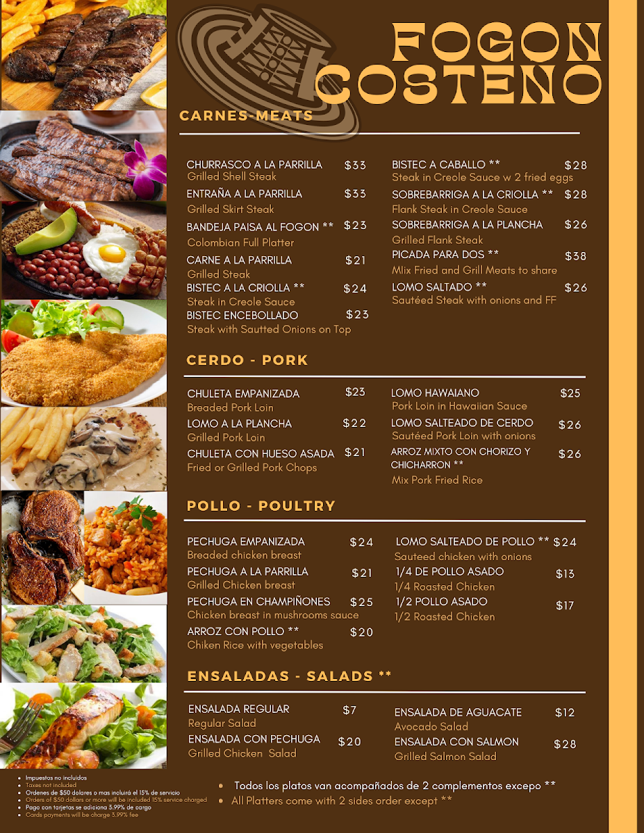 Menu El Fogon Costeno-1