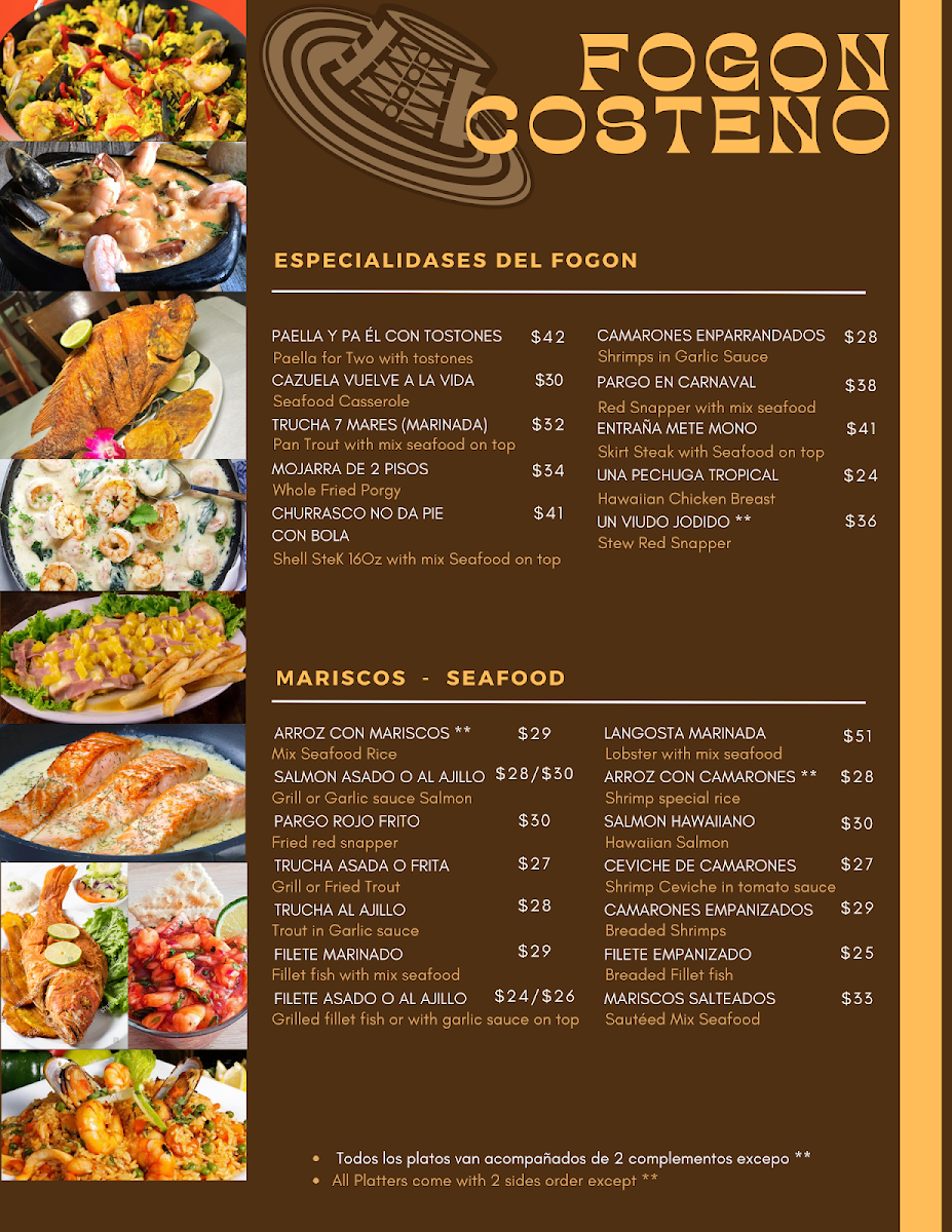 Menu El Fogon Costeno-2