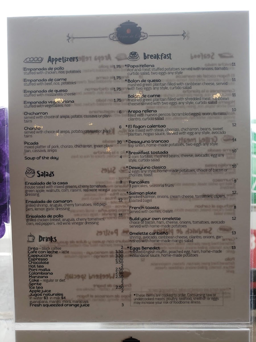 Menu El Fogón De Elena Restaurante-1