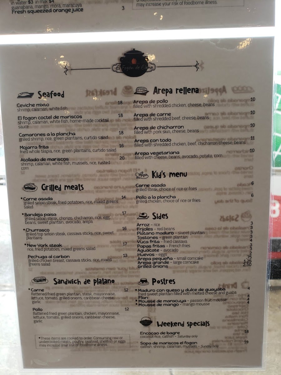Menu El Fogón De Elena Restaurante-2