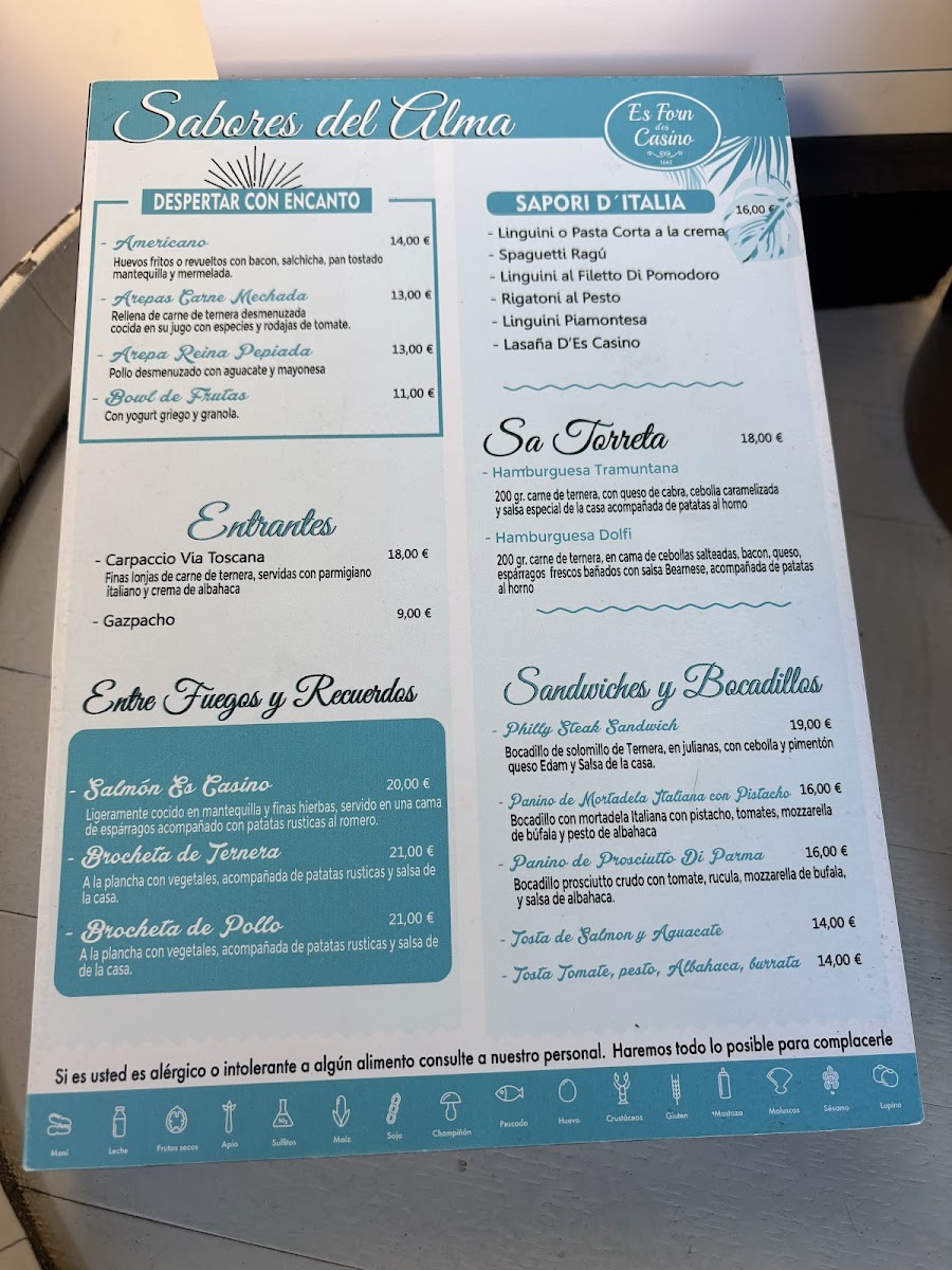 Menu El Forn Del Casino (1661)-3