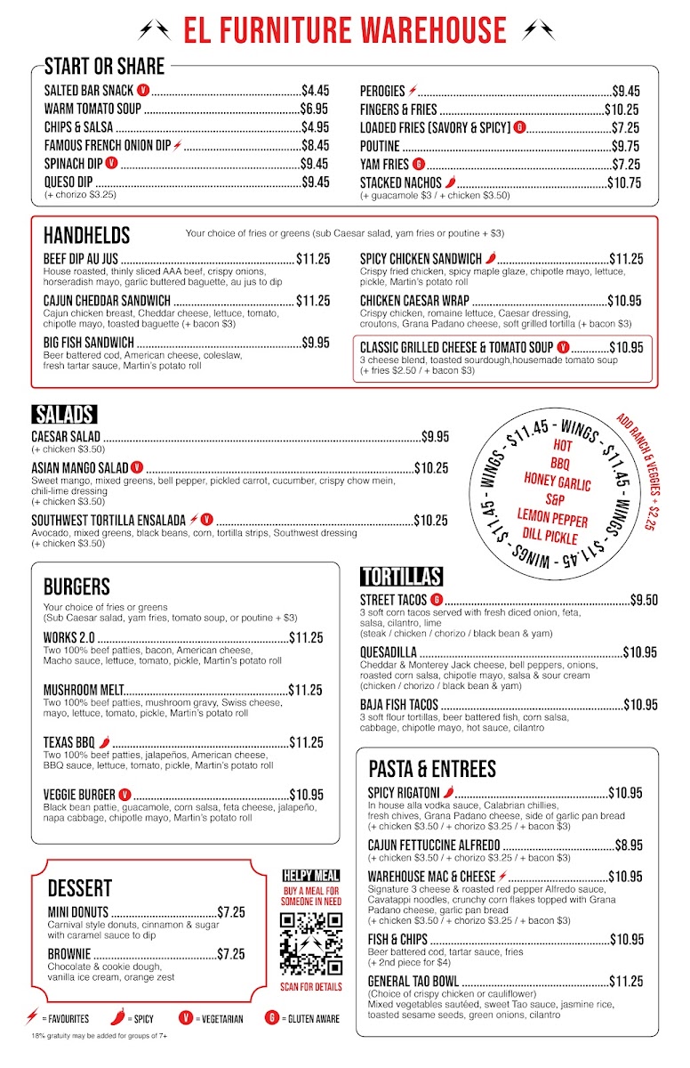 Menu El Furniture Warehouse-3