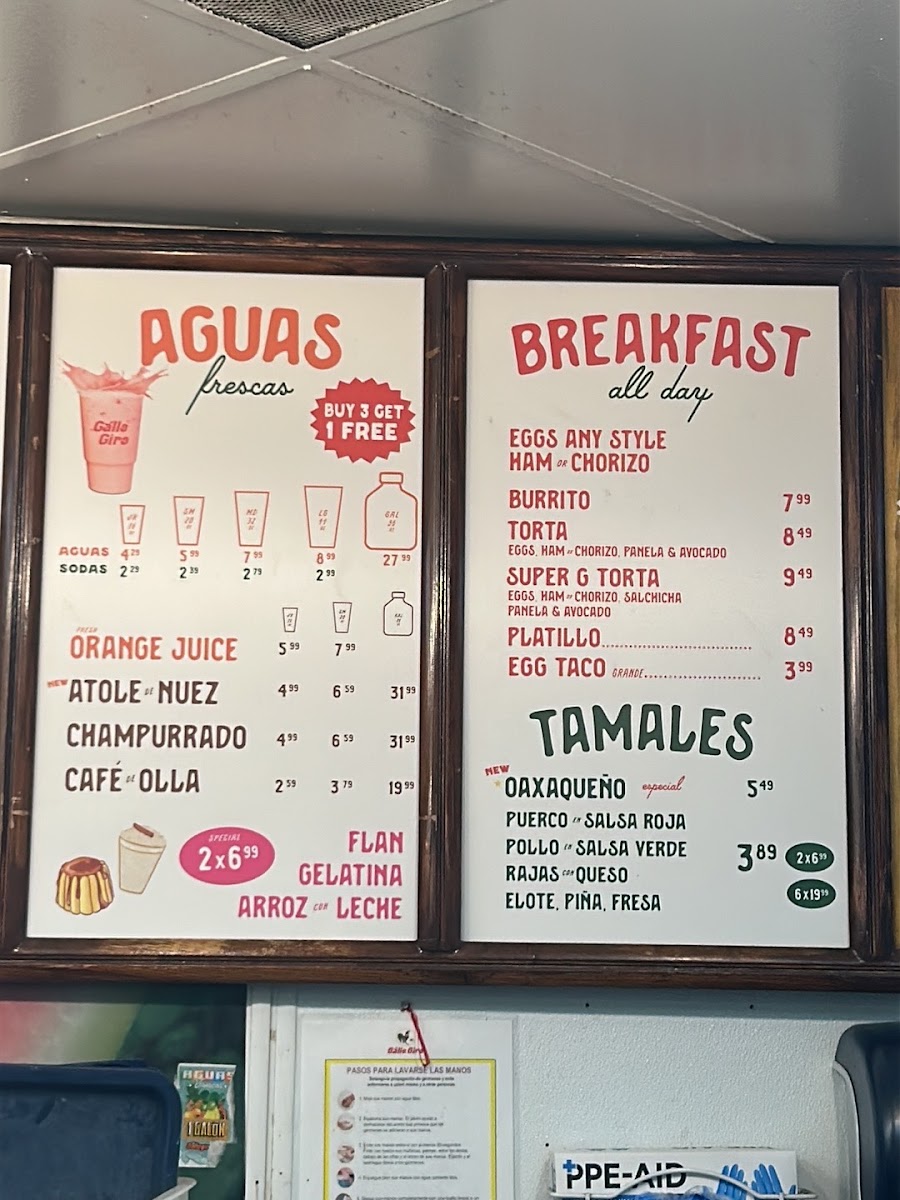 Menu El Gallo Giro-3