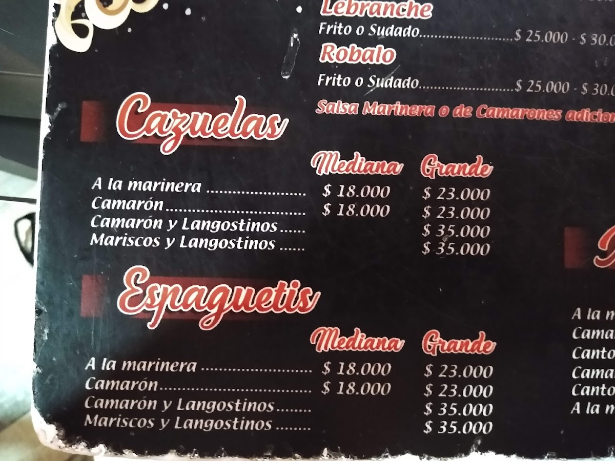 Menu El Gran Camarón Killero - Jordán-7