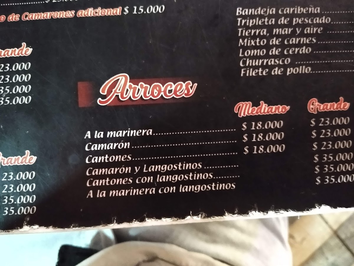 Menu El Gran Camarón Killero - Jordán-8