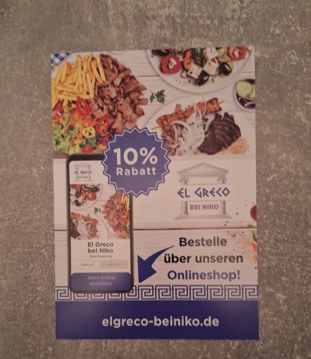 Menu El Greco Bei Niko-6