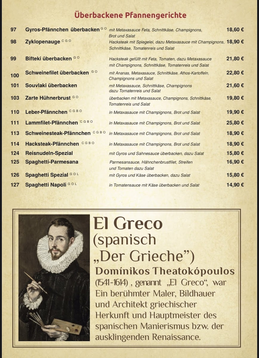 Menu El Greco-4